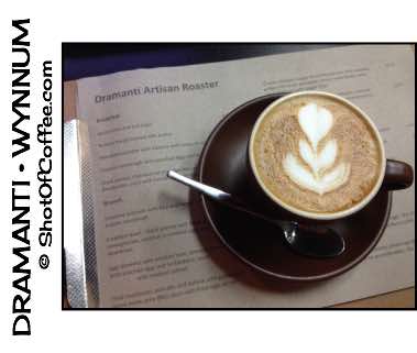 Dramanti Artisan Roaster Cafe Latte